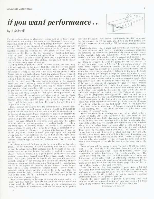 Miniature Autoworld January 1965 page 17