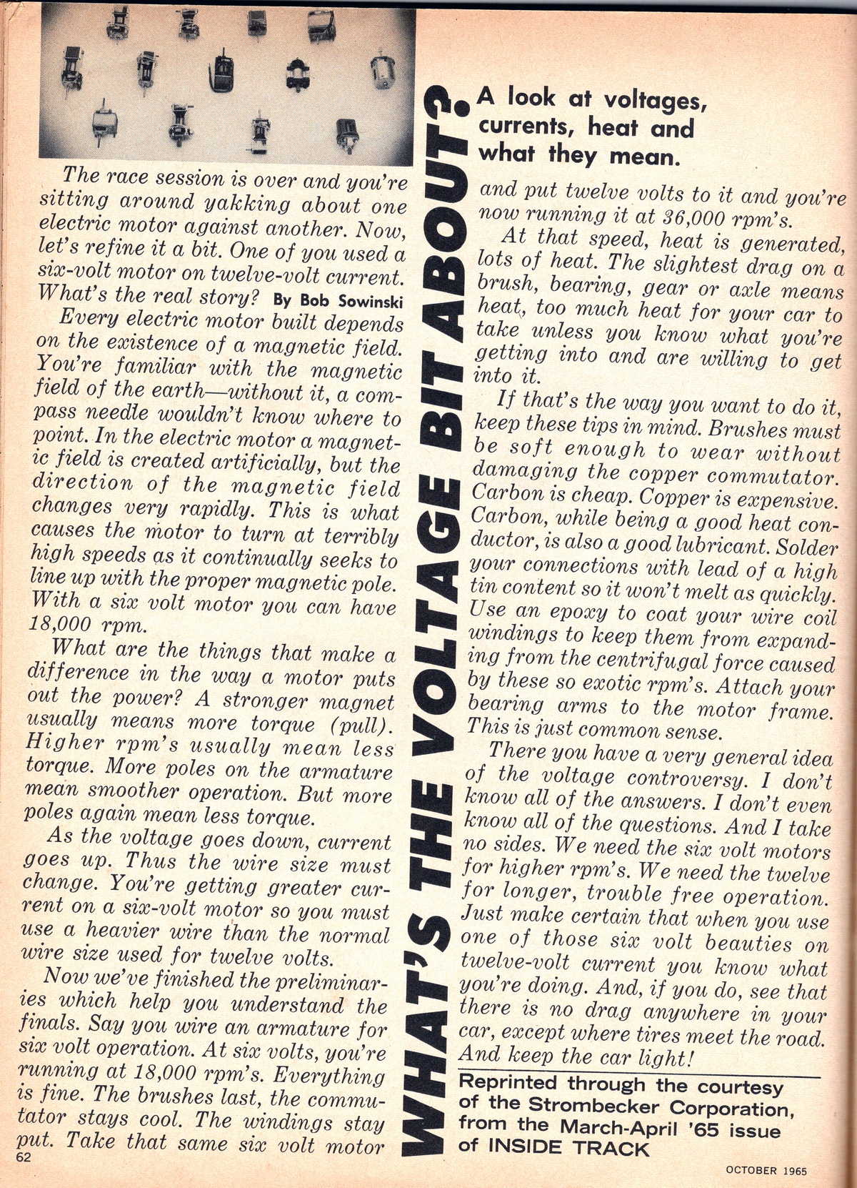 Model Car and Track October 1965 page 62