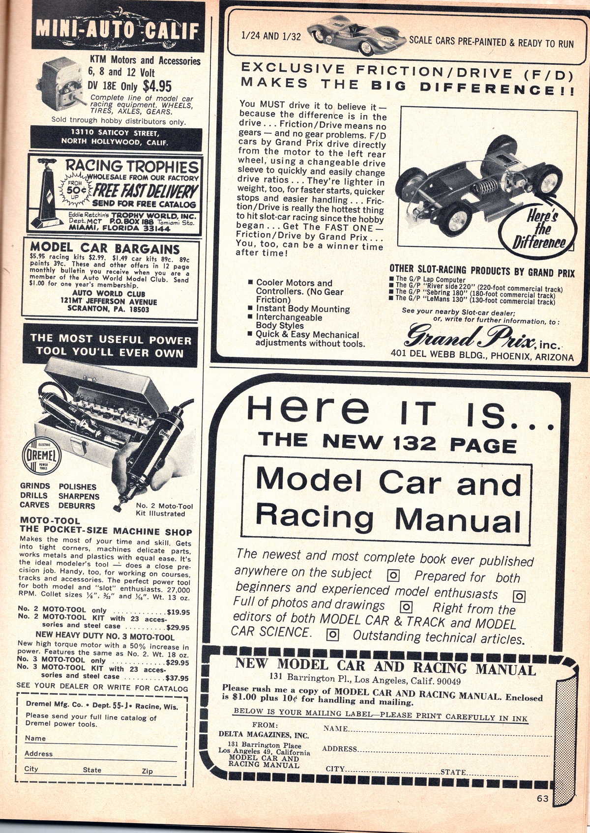 Model Car and Track October 1965 page 63