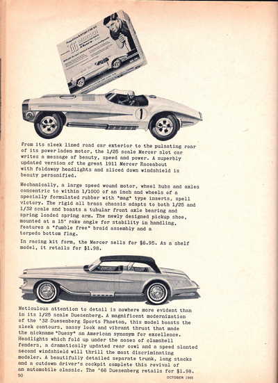 Model Car and Track October 1965 page 50