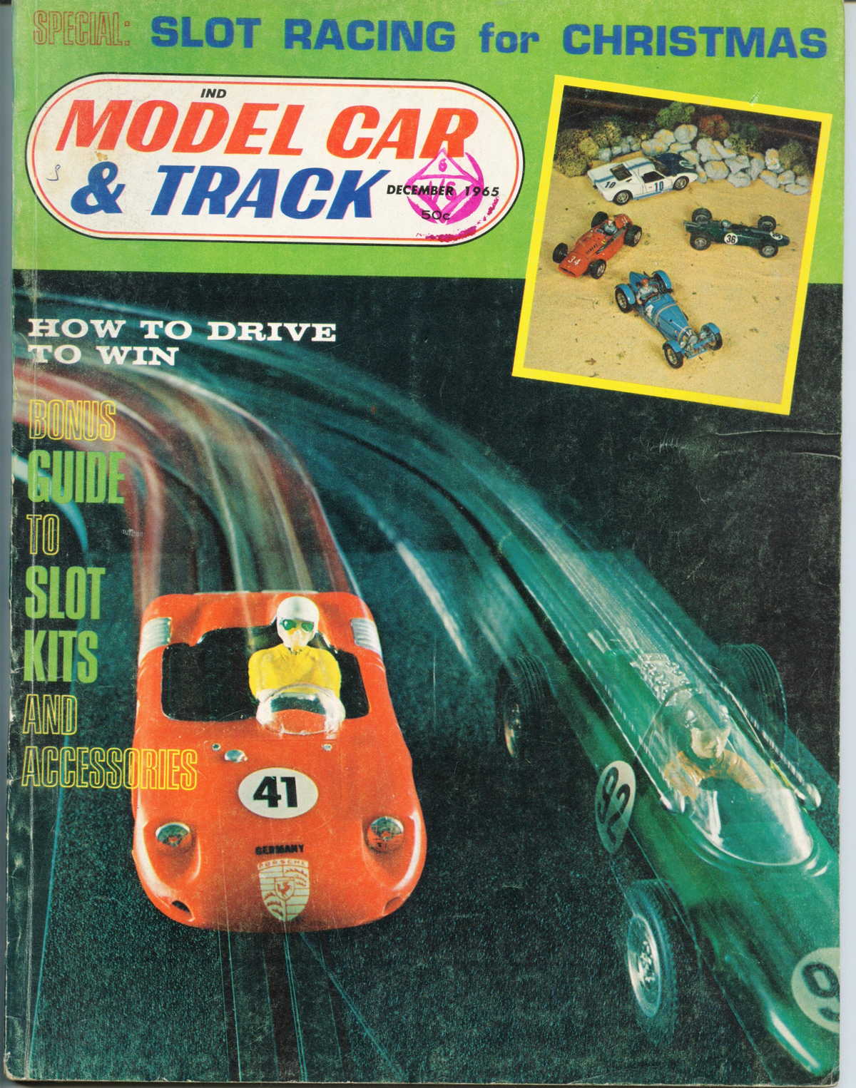 Model Car and Track December 1965 Cover