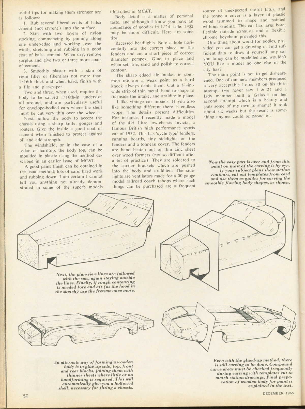 Model Car and Track December 1965 page 50