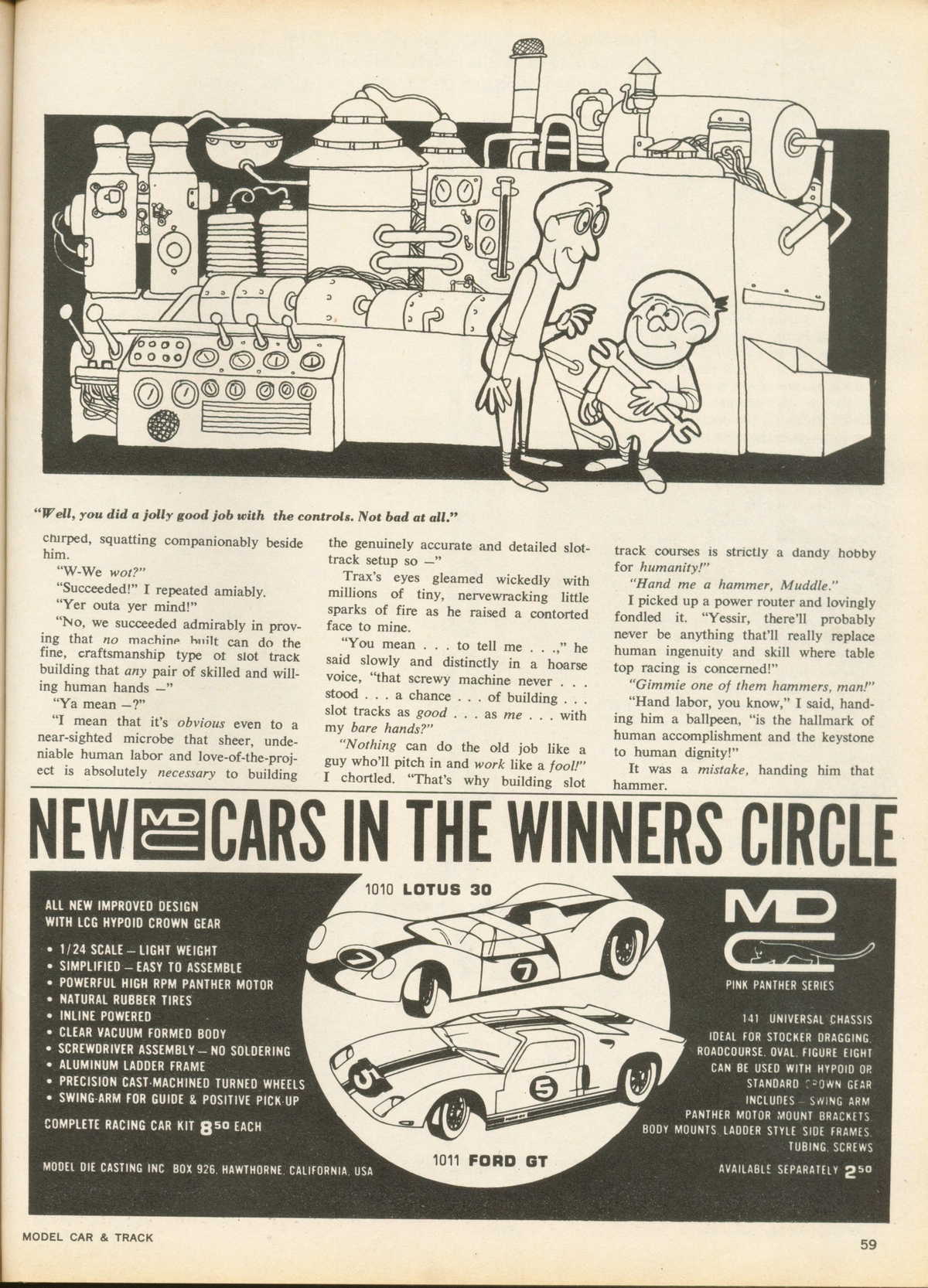Model Car and Track December 1965 page 59