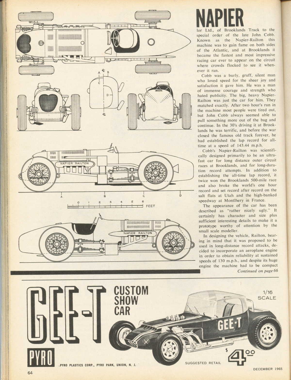 Model Car and Track December 1965 page 64