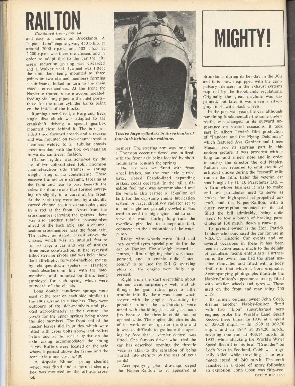 Model Car and Track December 1965 page 66