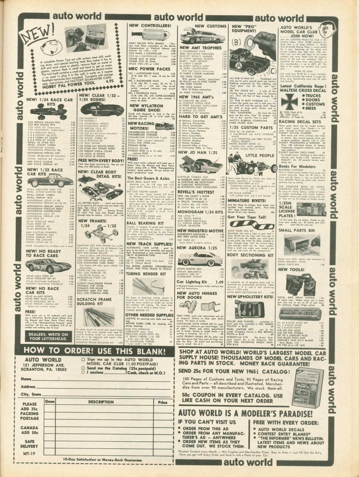 Model Car and Track December 1965 page 71