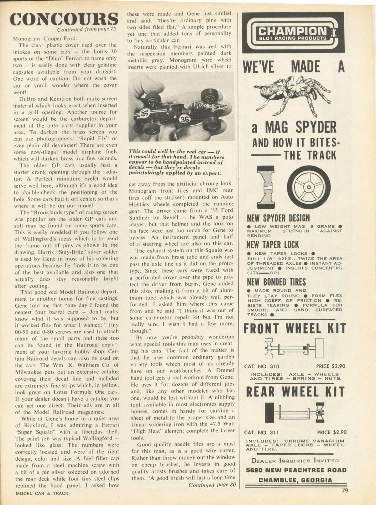 Model Car and Track December 1965 page 79