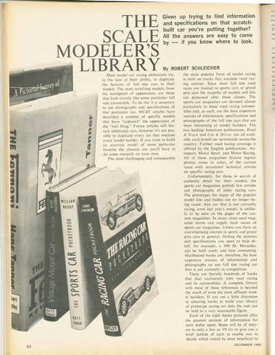 Model Car and Track December 1965 page 42