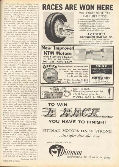 Model Car and Track December 1965 page 73
