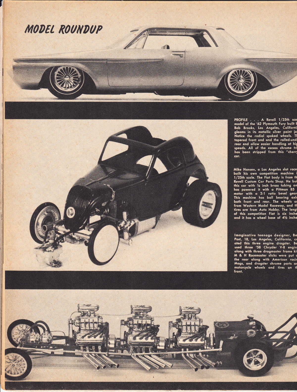 Model Cars Illustrated November 1963 page 16