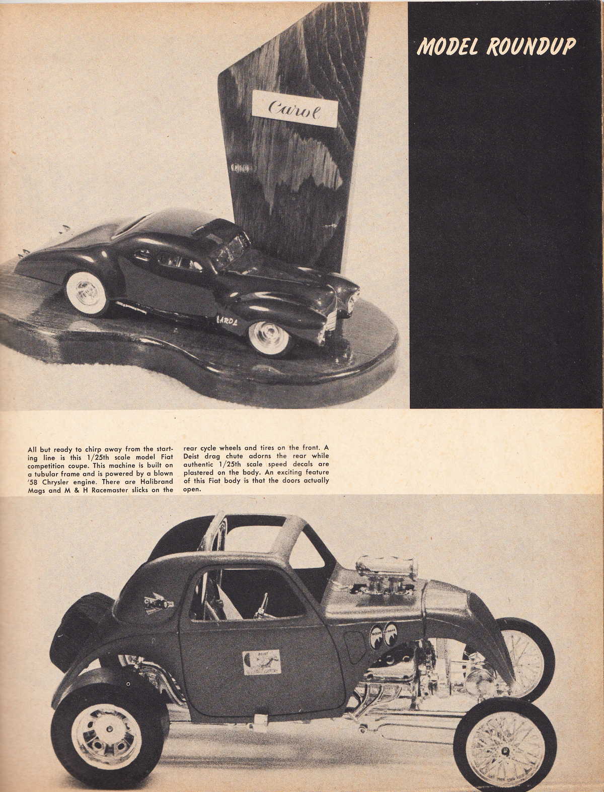 Model Cars Illustrated November 1963 page 19