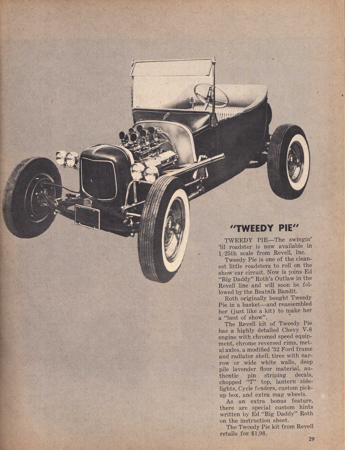 Model Cars Illustrated November 1963 page 29