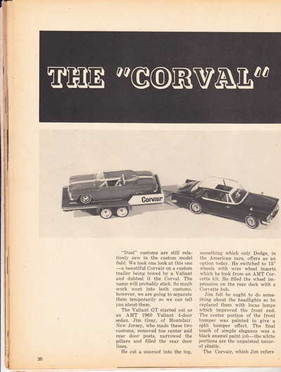 Model Cars Illustrated November 1963 page 30