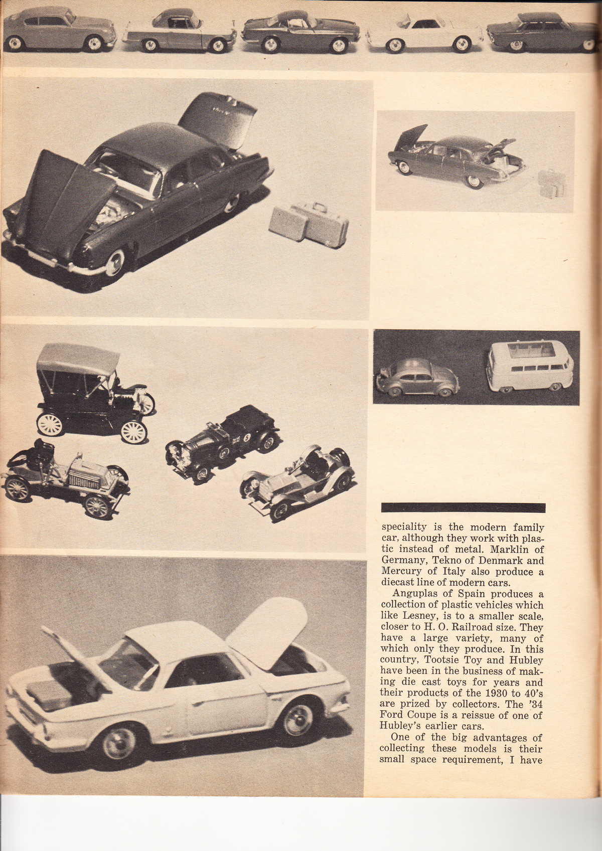 Model Cars Illustrated January 1964 page 8