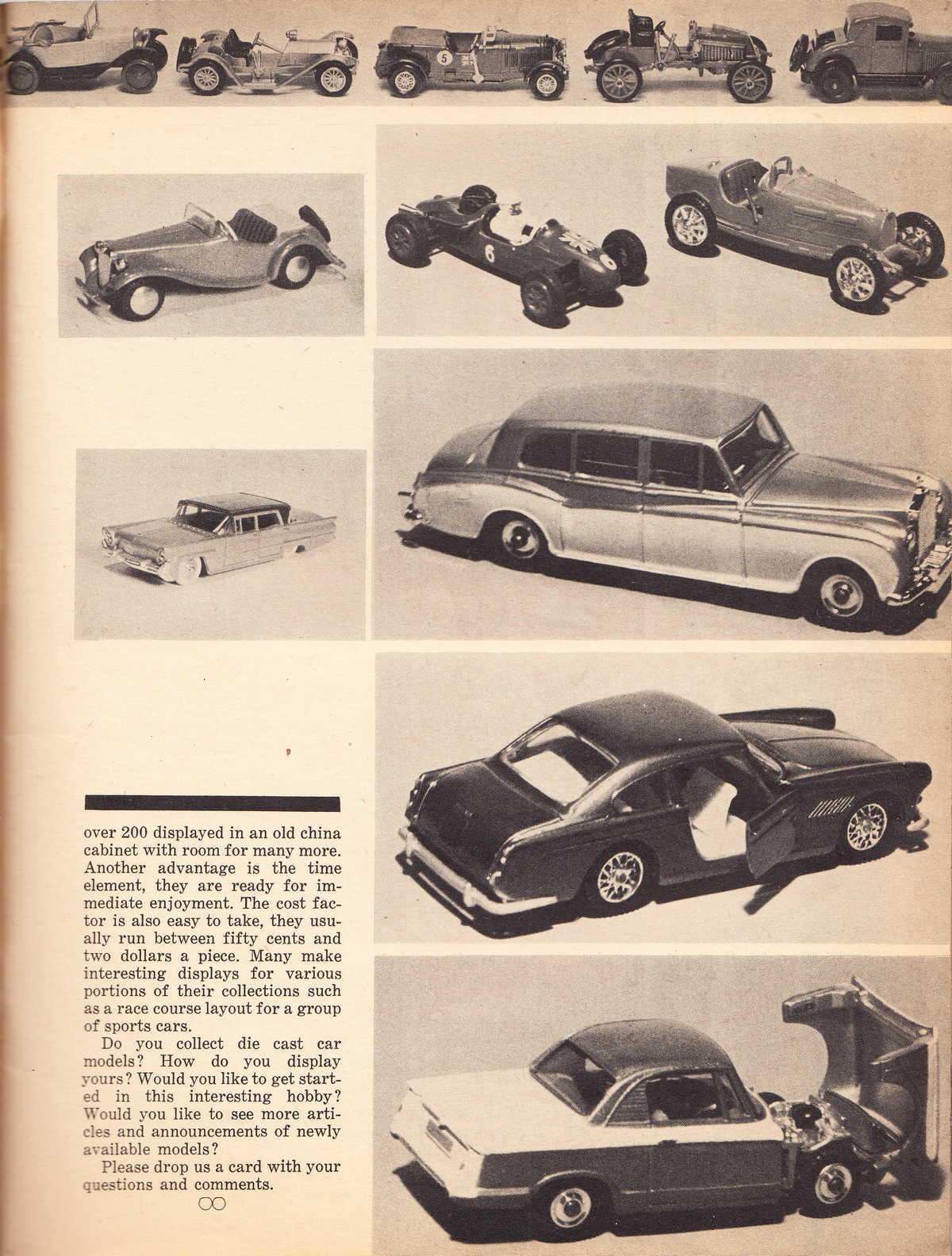 Model Cars Illustrated January 1964 page 9
