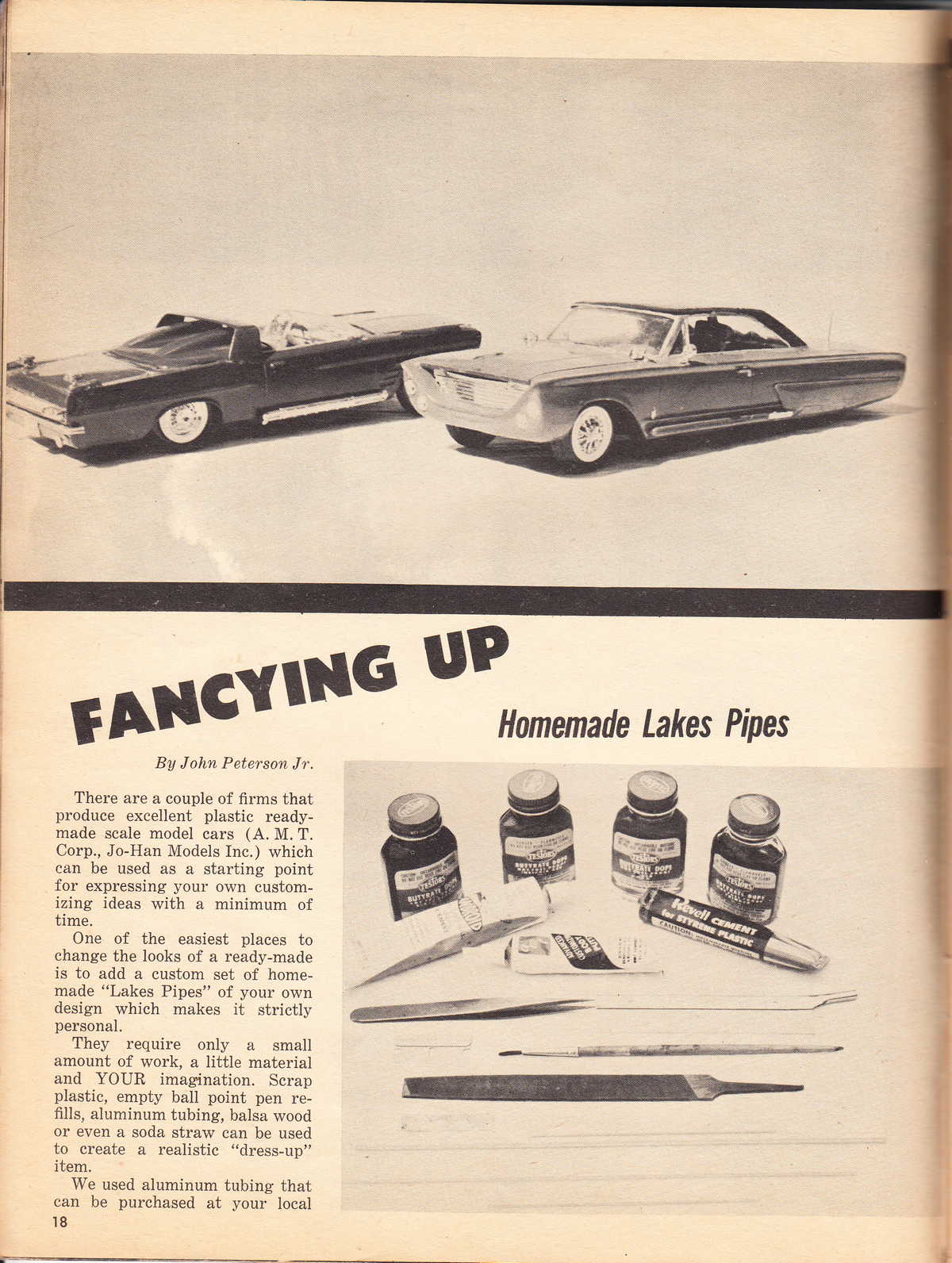 Model Cars Illustrated January 1964 page 16