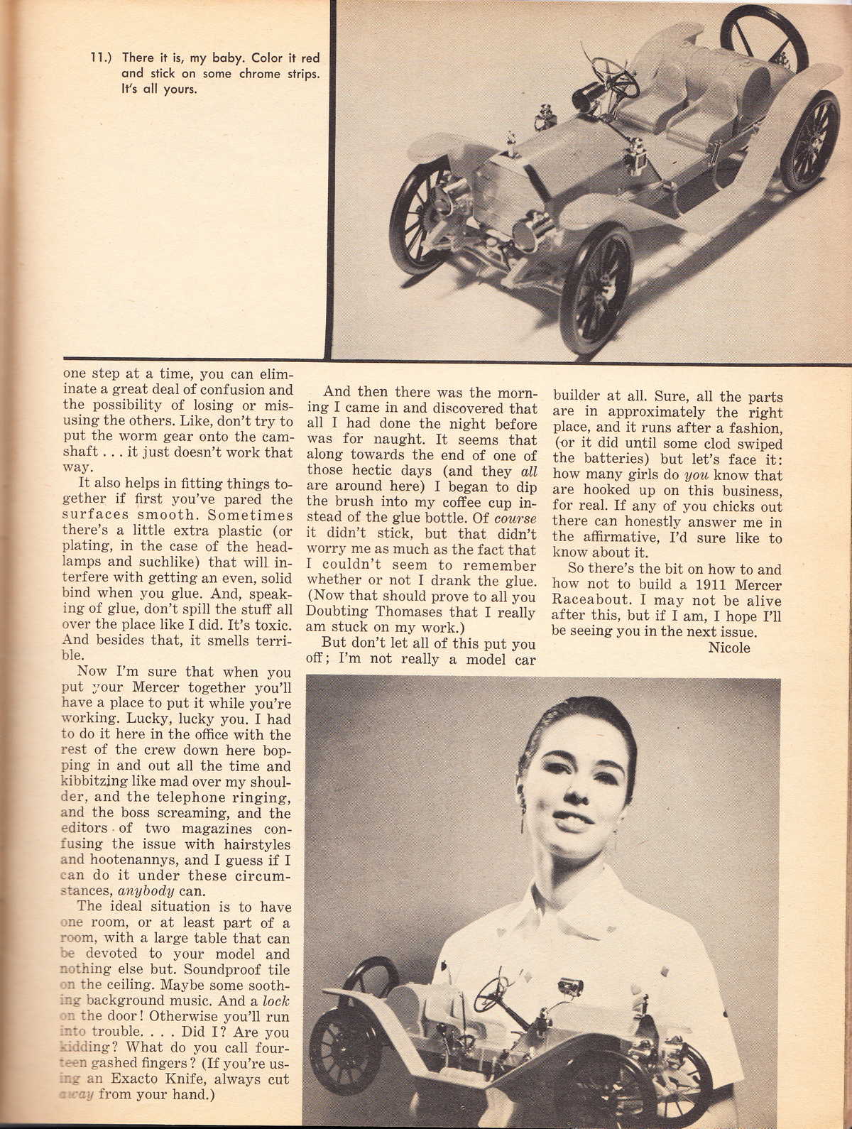 Model Cars Illustrated January 1964 page 23