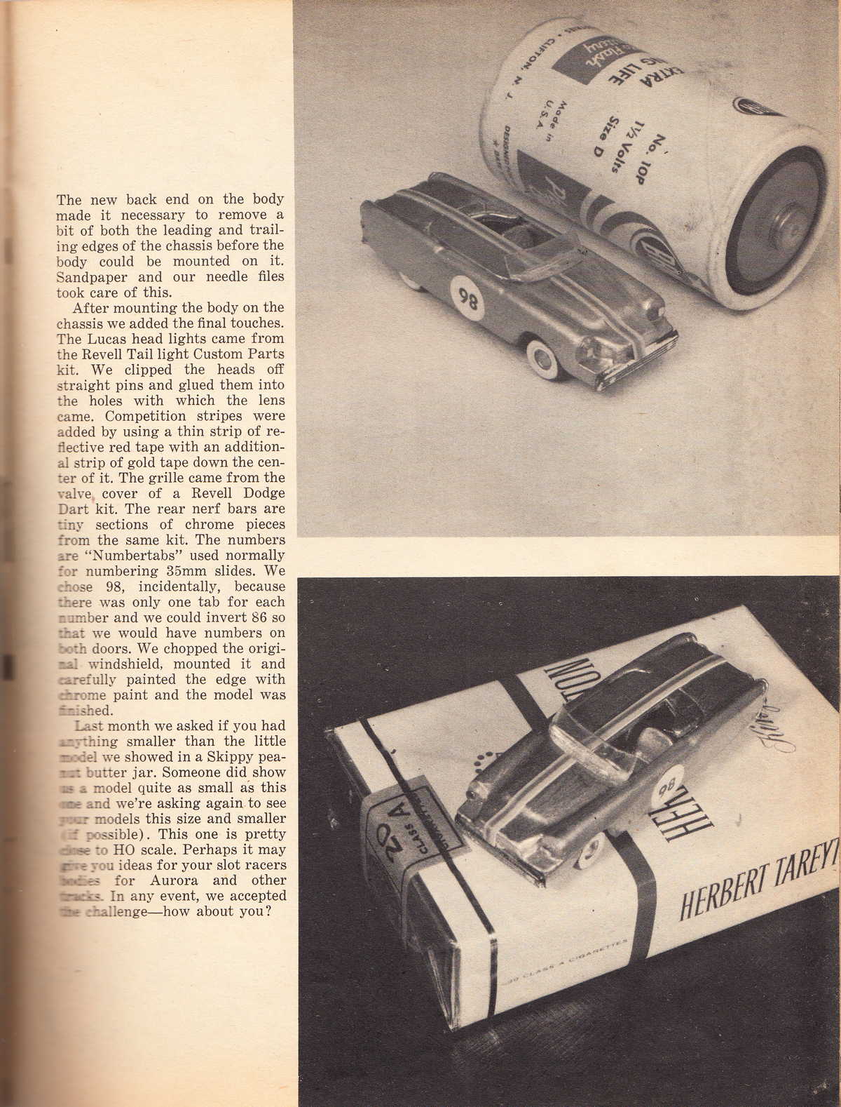 Model Cars Illustrated January 1964 page 29