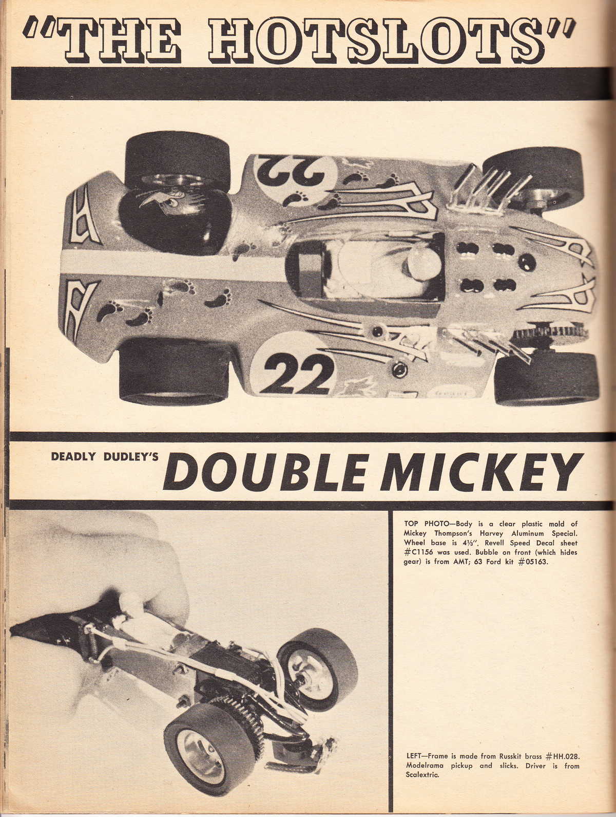 Model Cars Illustrated January 1964 page 34