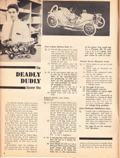 Model Cars Illustrated January 1964 page 4