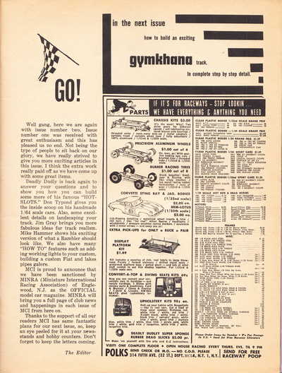Model Cars Illustrated January 1964 page 5