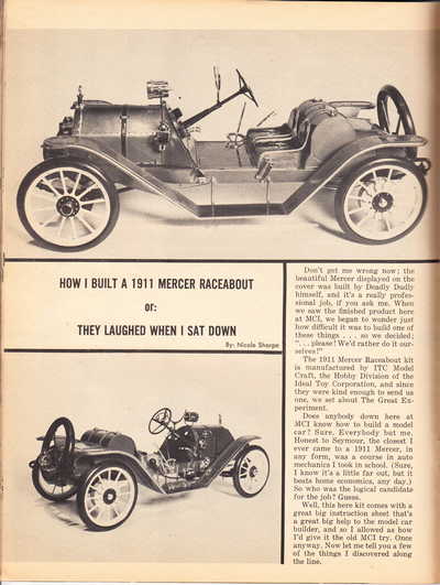 Model Cars Illustrated January 1964 page 20