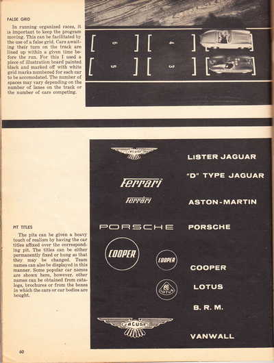 Model Cars Illustrated January 1964 page 58
