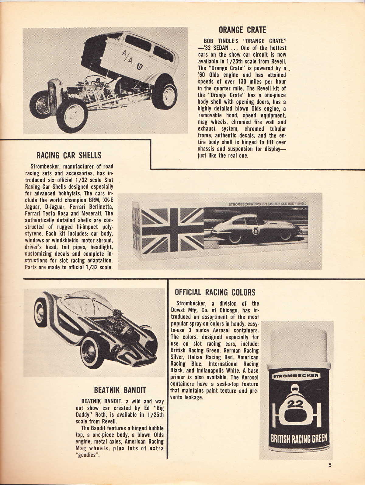 Model Cars Illustrated April 1964 page 5