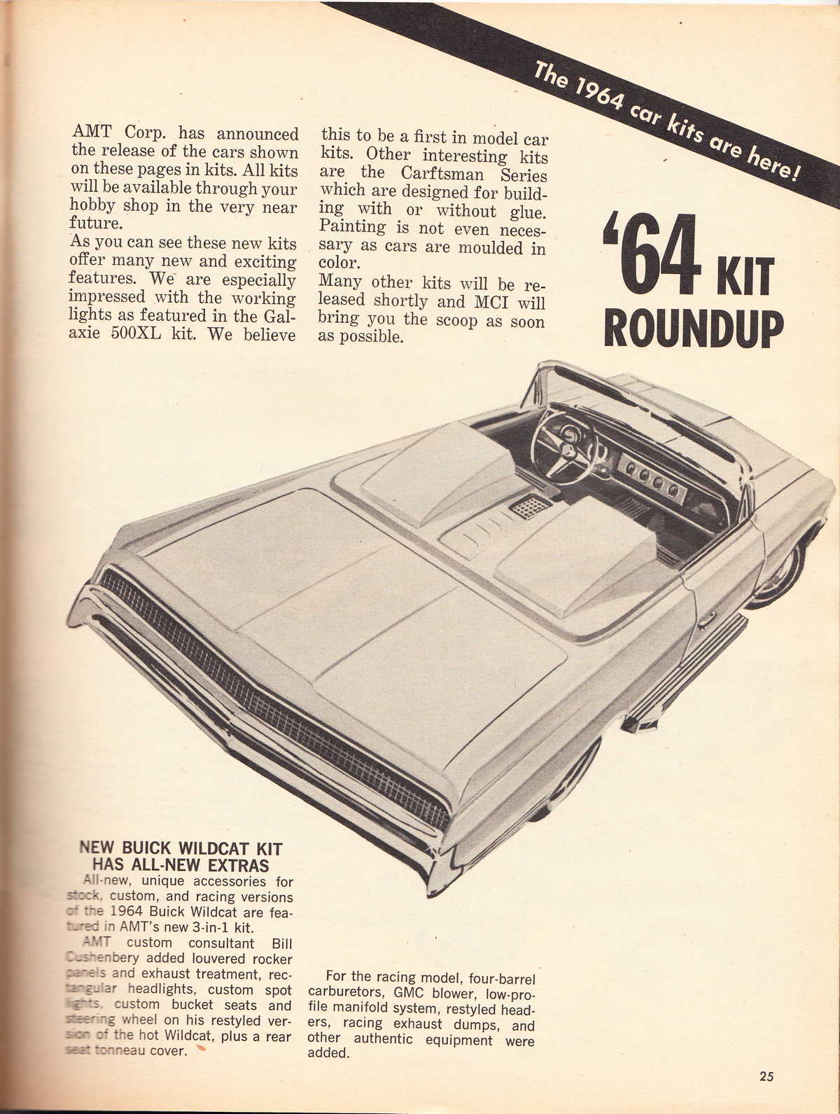Model Cars Illustrated April 1964 page 25
