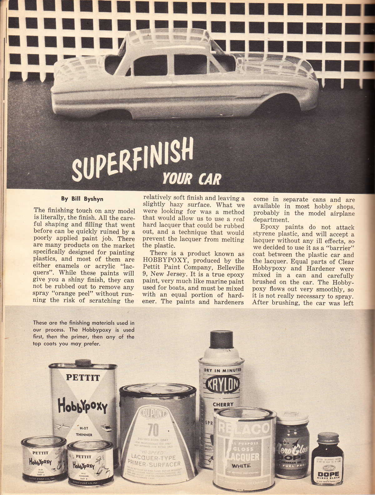 Model Cars Illustrated April 1964 page 30