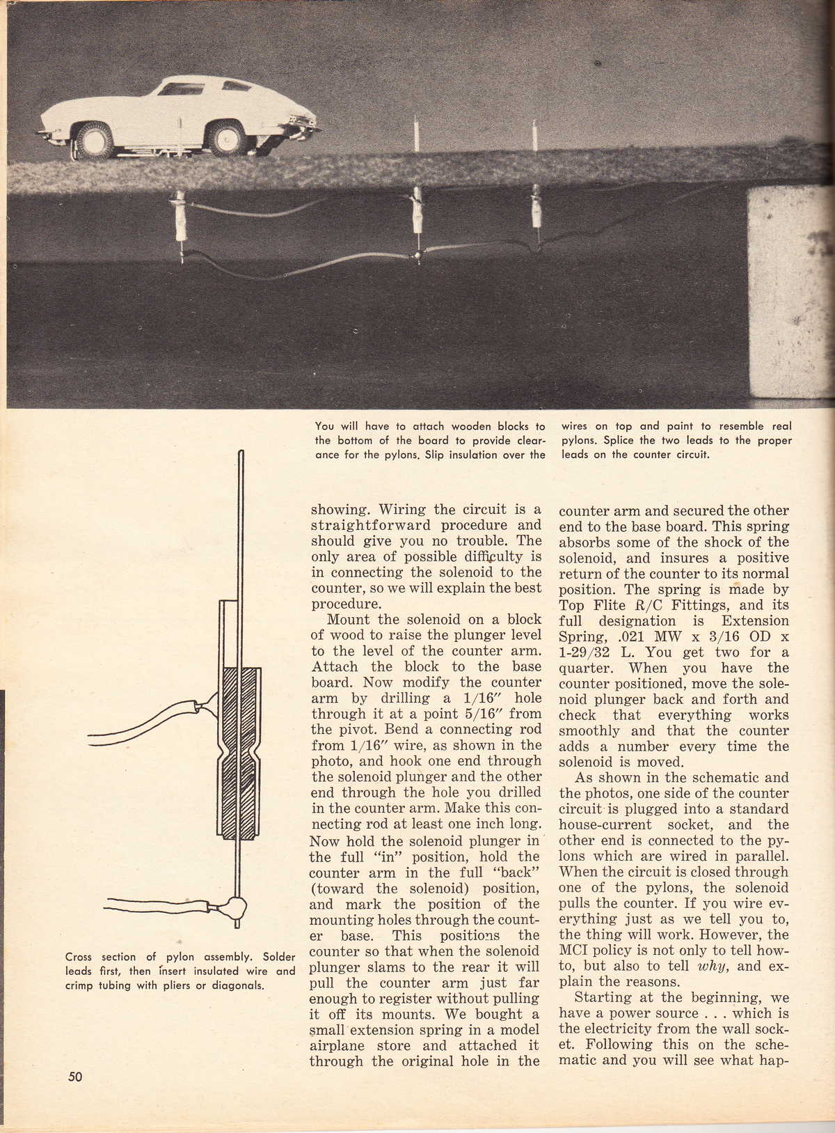 Model Cars Illustrated April 1964 page 50