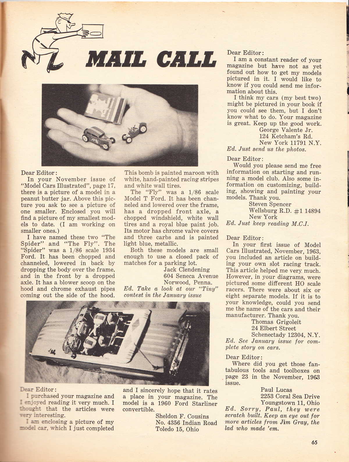 Model Cars Illustrated April 1964 page 65