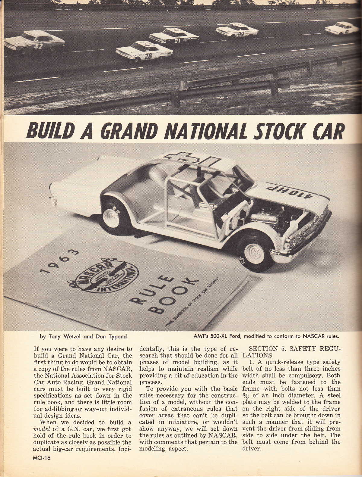 Model Cars Illustrated June 1964 page 16
