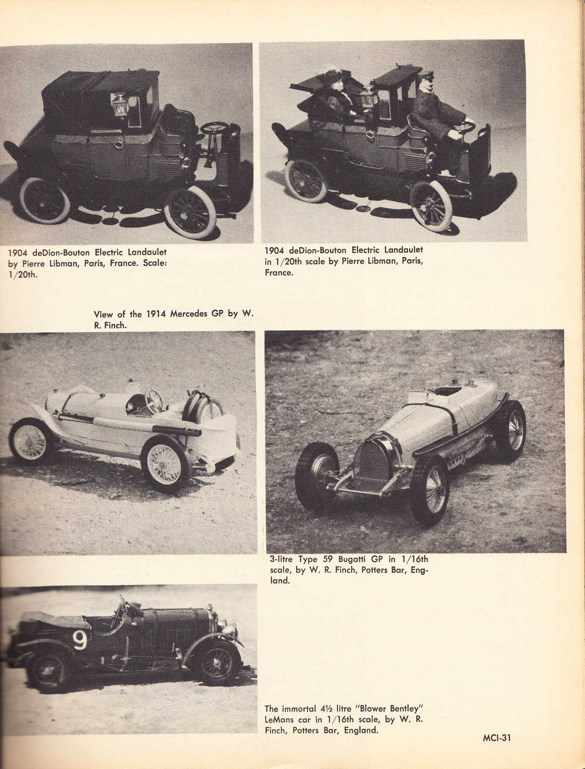 Model Cars Illustrated June 1964 page 31