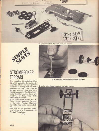 Model Cars Illustrated June 1964 page 8
