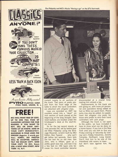 Model Cars Illustrated June 1964 page 60