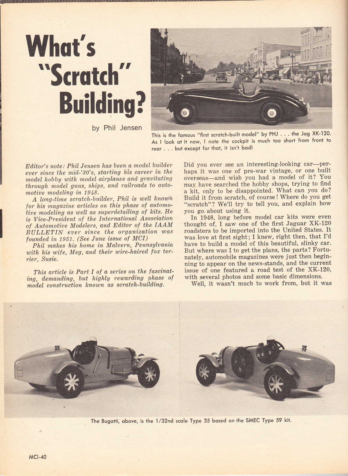 Model Cars Illustrated July 1964 page 40