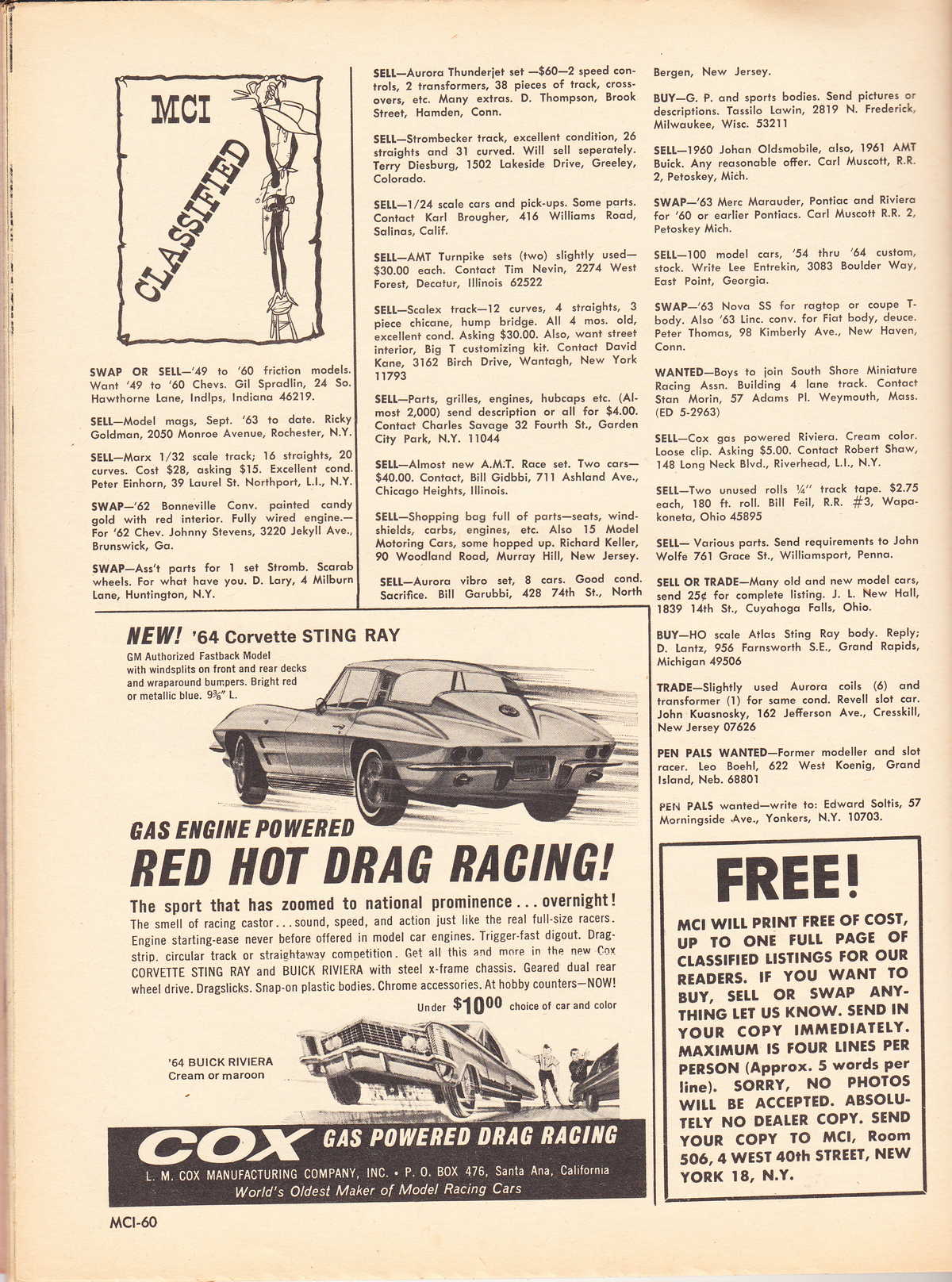 Model Cars Illustrated July 1964 page 60