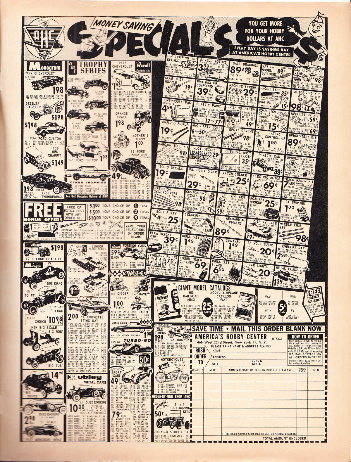 Model Cars Illustrated July 1964 page 67
