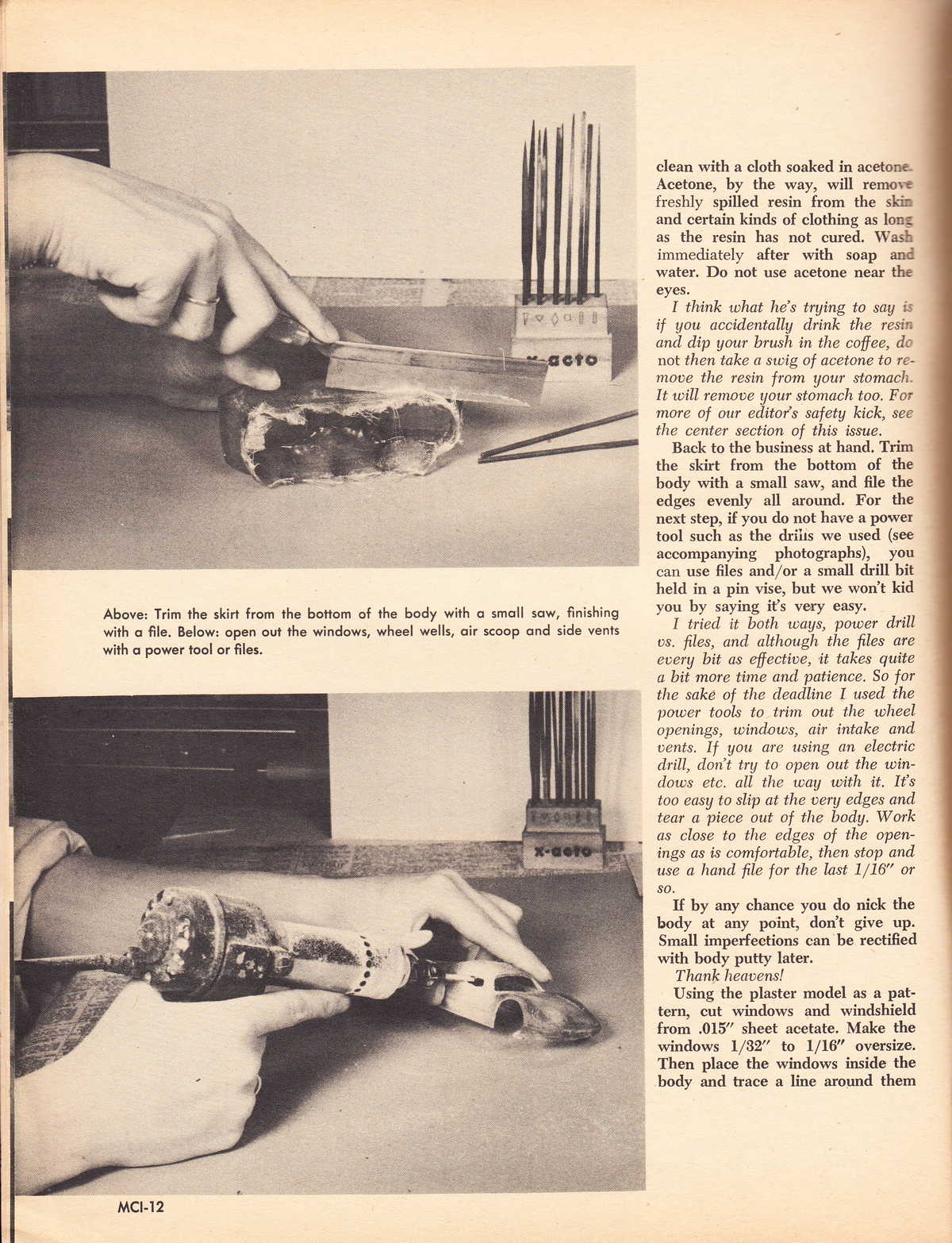 Model Cars Illustrated August 1964 page 12