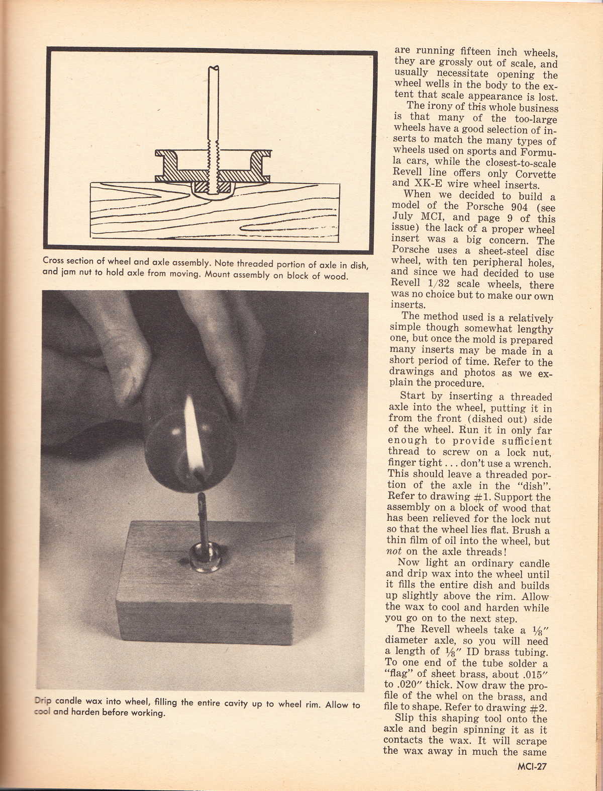 Model Cars Illustrated August 1964 page 27