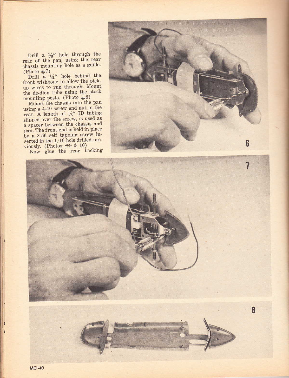 Model Cars Illustrated August 1964 page 40
