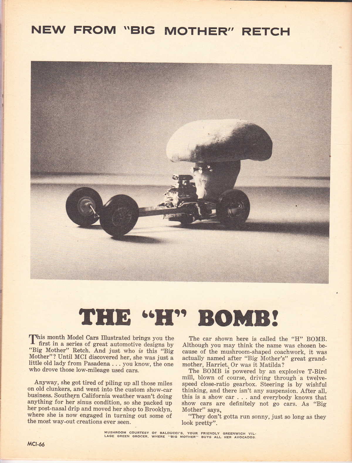 Model Cars Illustrated August 1964 page 66