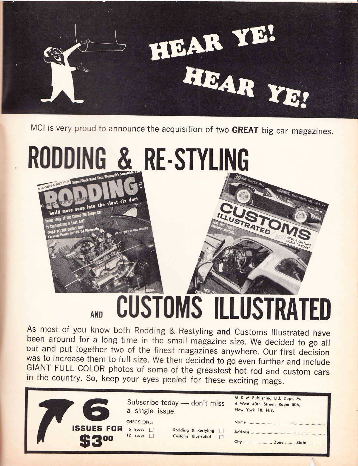 Model Cars Illustrated August 1964 page 67