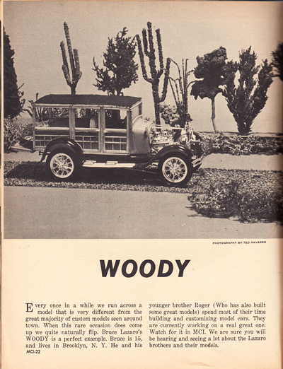 Model Cars Illustrated August 1964 page 22