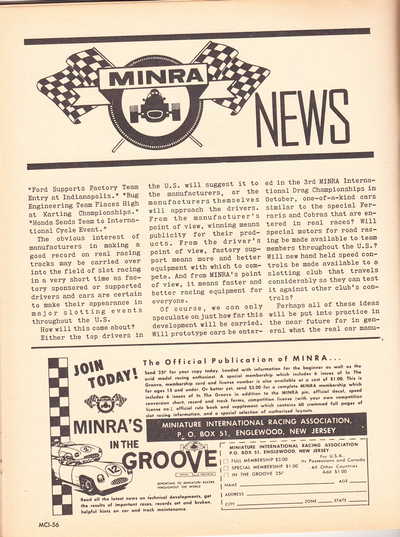 Model Cars Illustrated August 1964 page 56