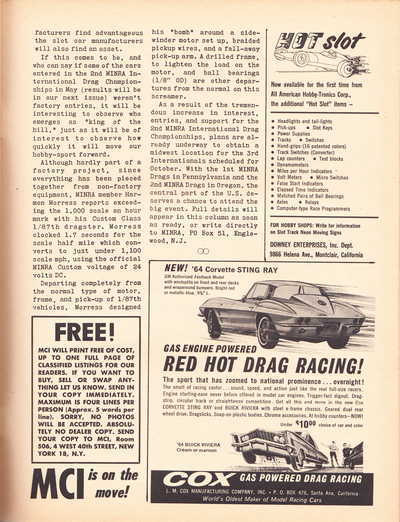 Model Cars Illustrated August 1964 page 57