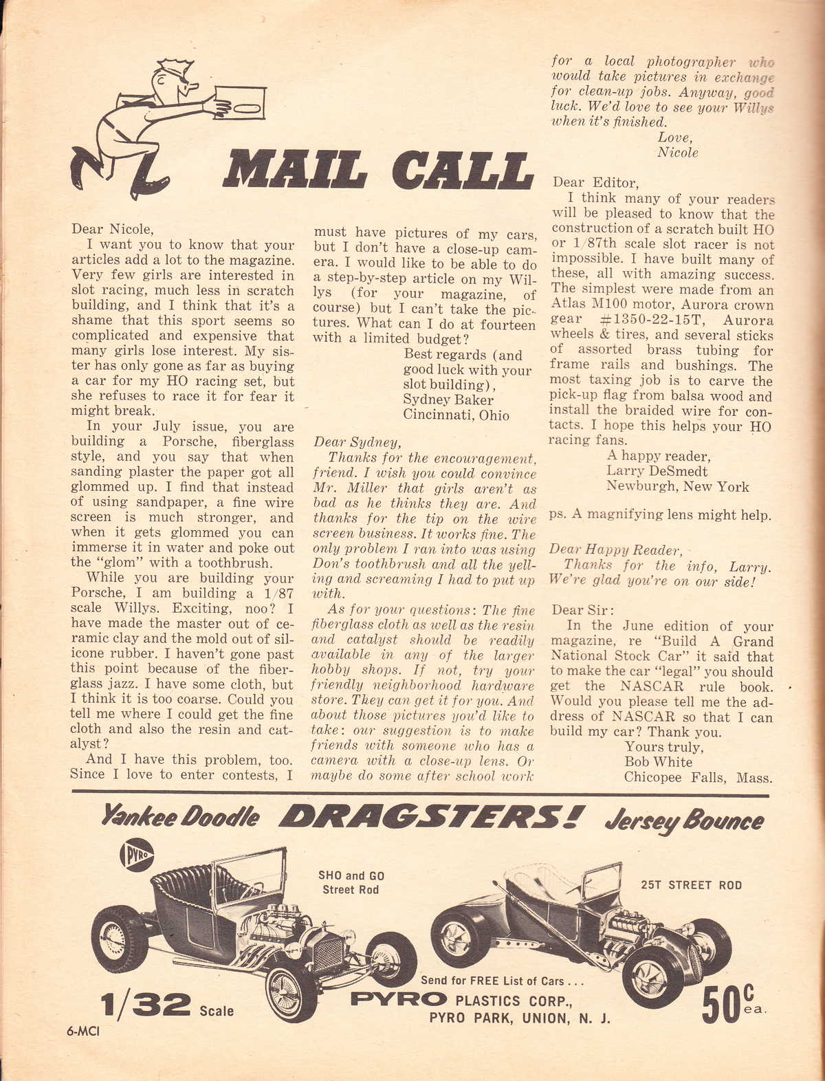 Model Cars Illustrated September 1964 page 6