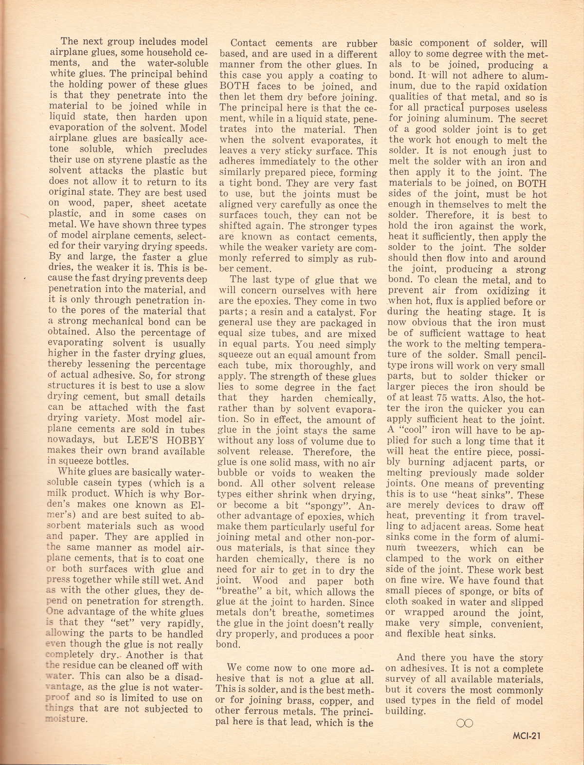 Model Cars Illustrated September 1964 page 21