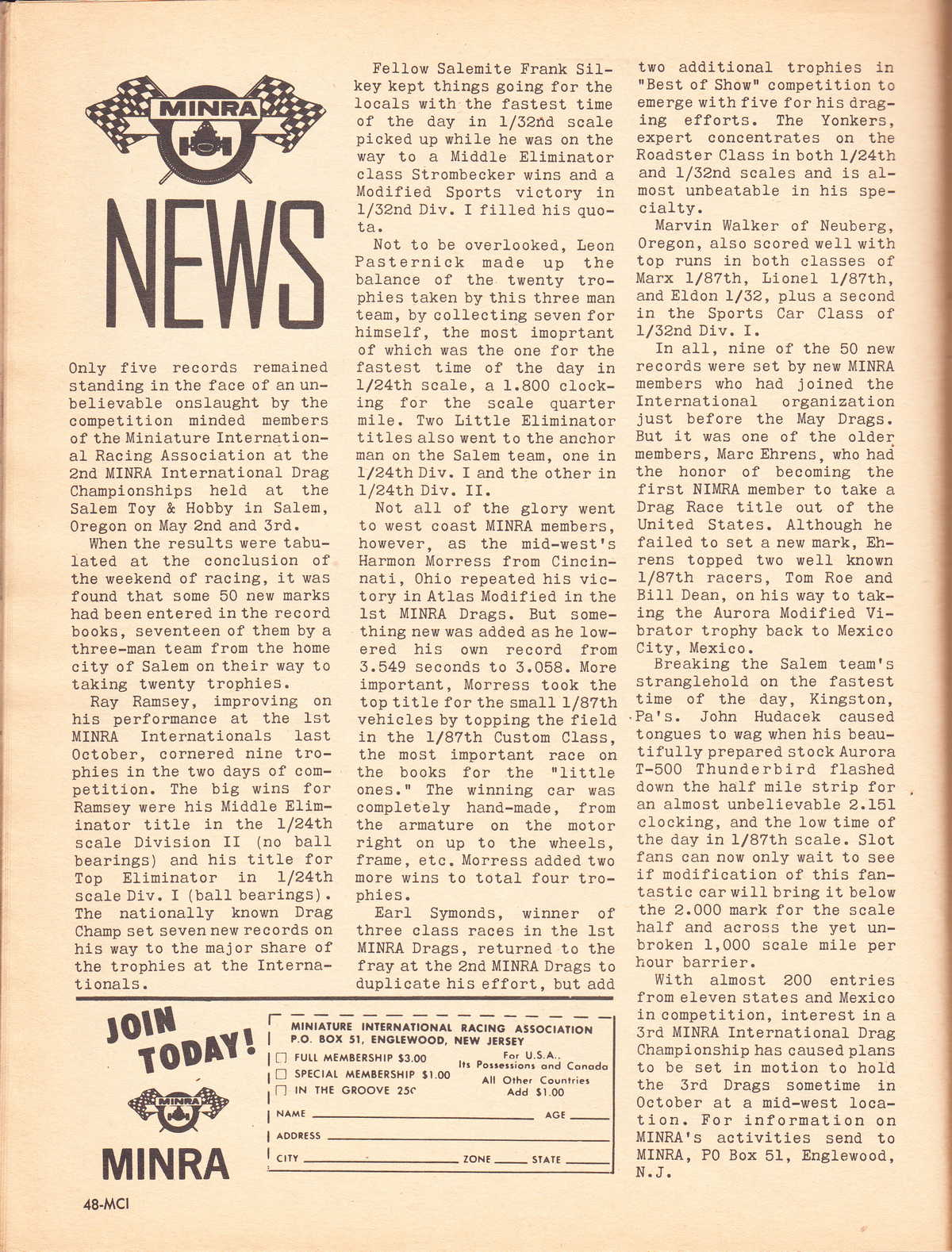 Model Cars Illustrated September 1964 page 48